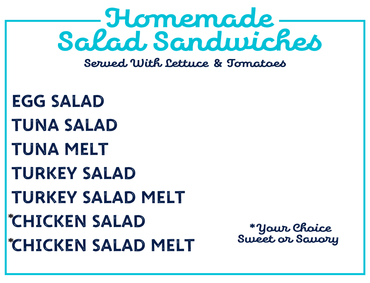 Homemade Salad Sandwiches